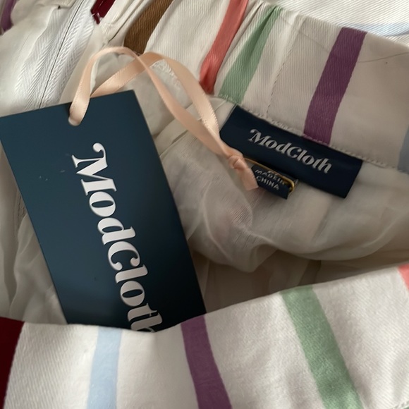 ModCloth Aspiration Creation Striped Midi Skirt - Picture 5 of 6